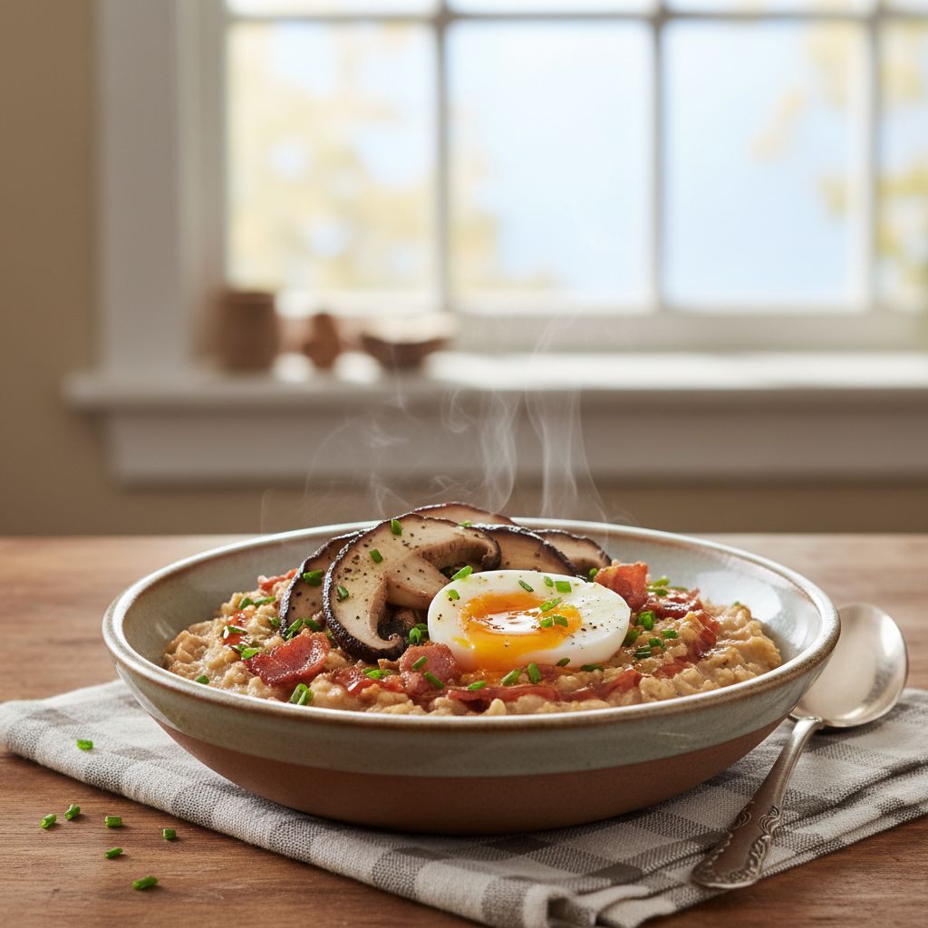 Savory Breakfast Oatmeal