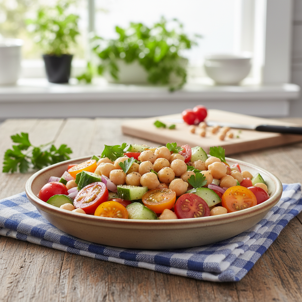 Vegan Chickpea Salad
