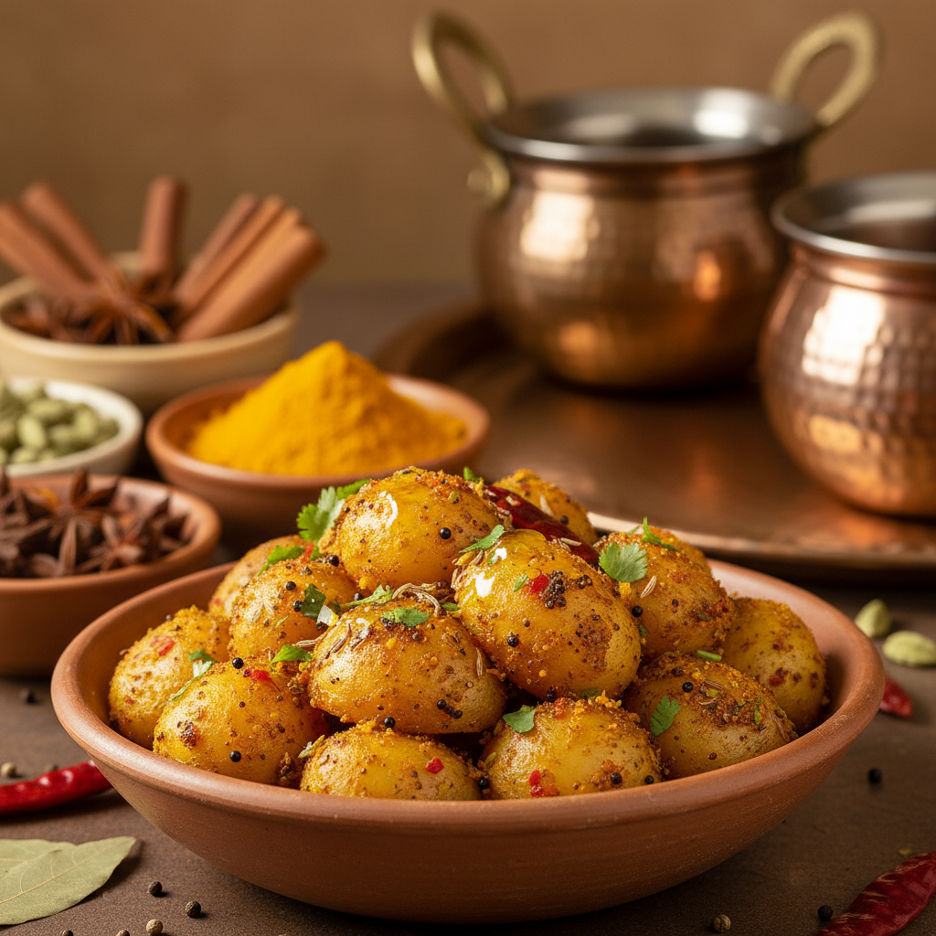 Indian Spiced Potatoes