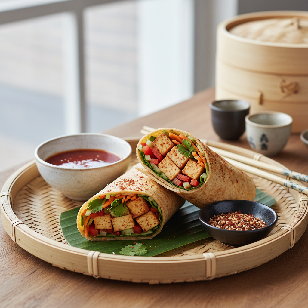 Spicy Tofu Wrap