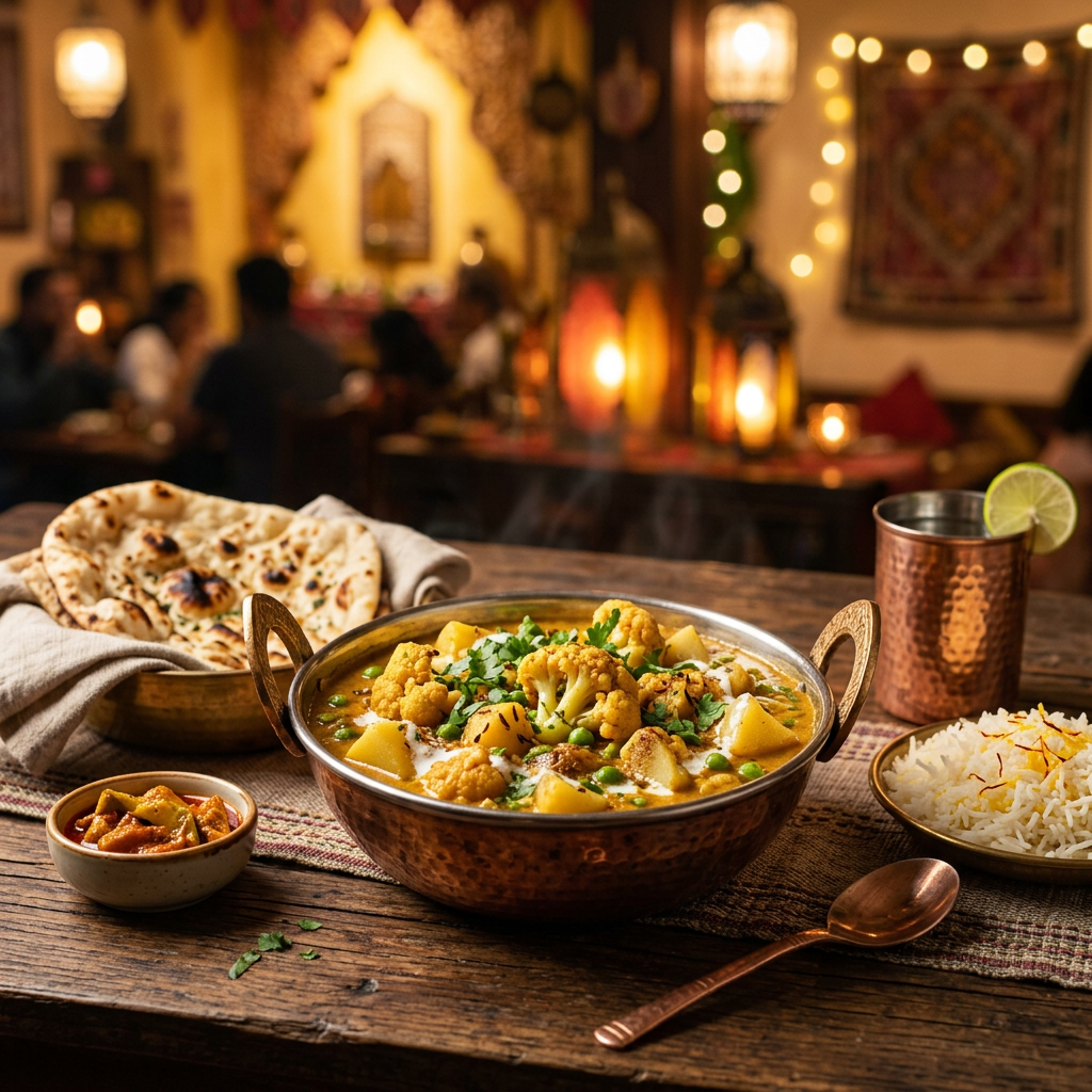 Cauliflower and Potato Curry