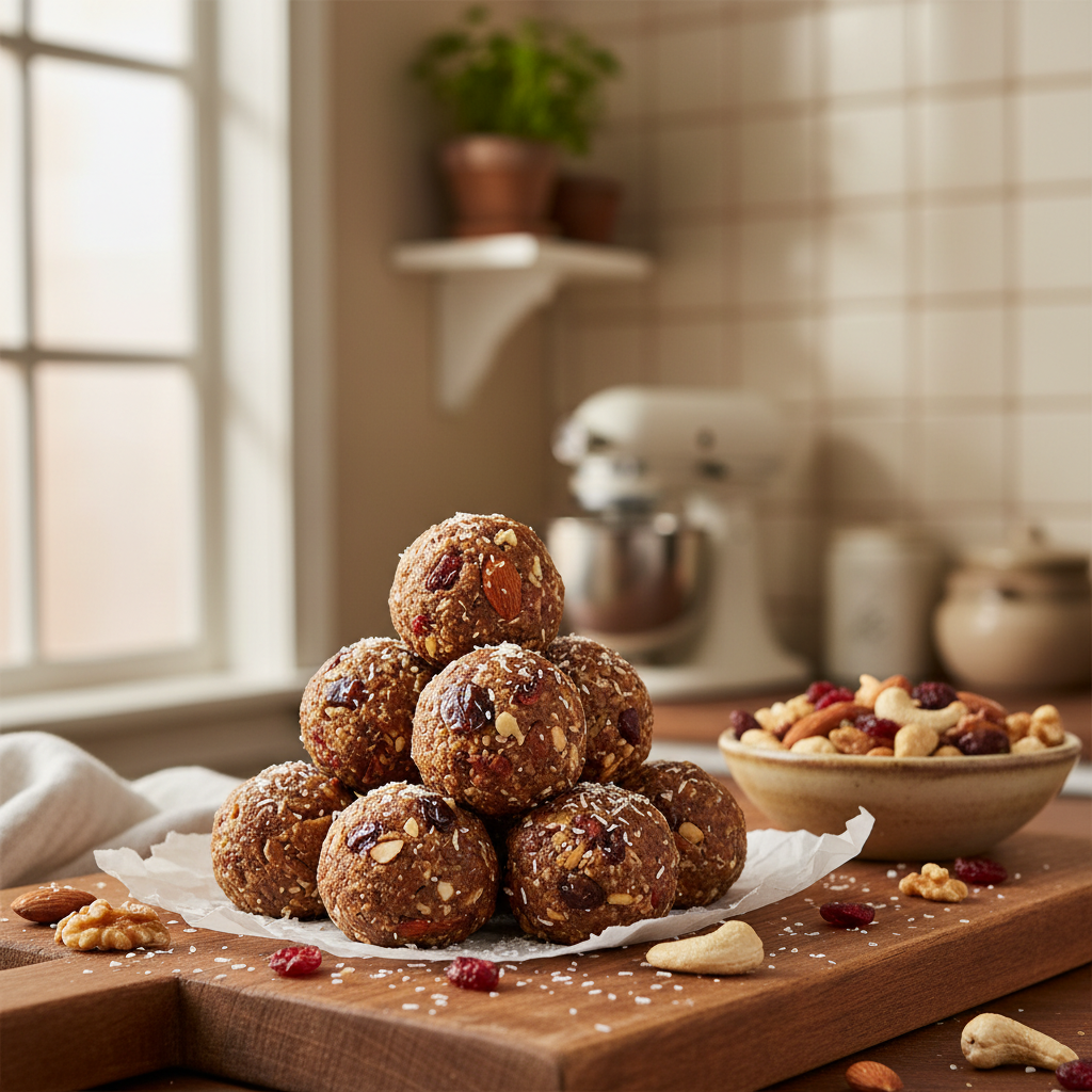 Fruit and Nut Snack Balls
