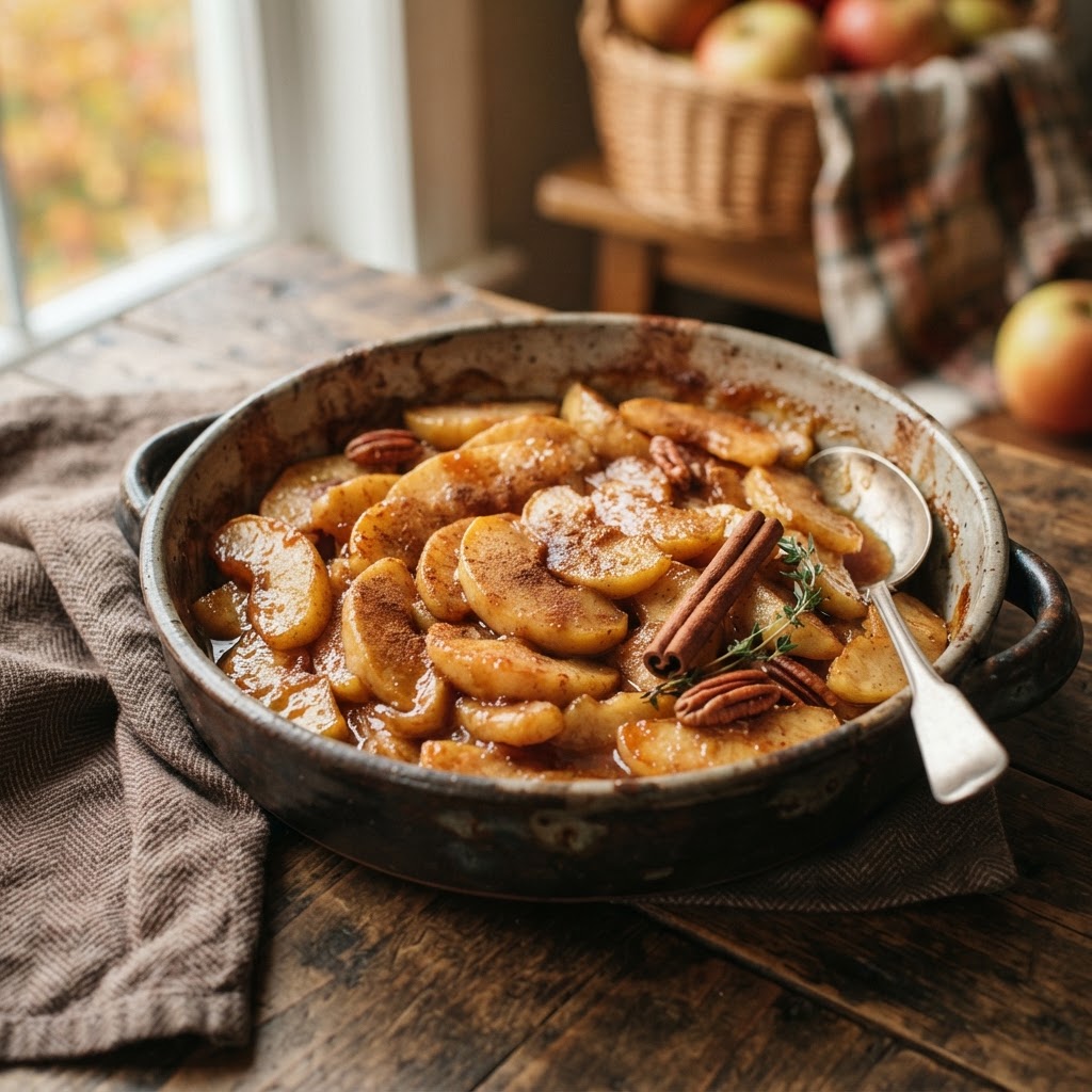 Baked Cinnamon Apple Slices