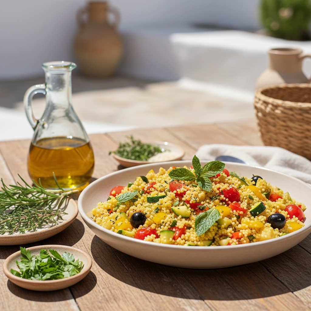 Mediterranean Vegetable Couscous