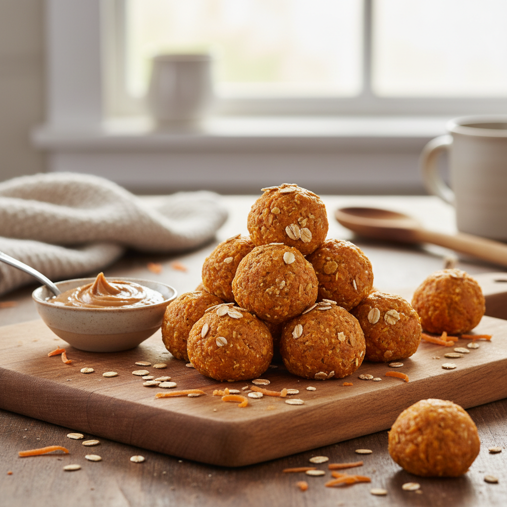 Carrot Cake Energy Bites