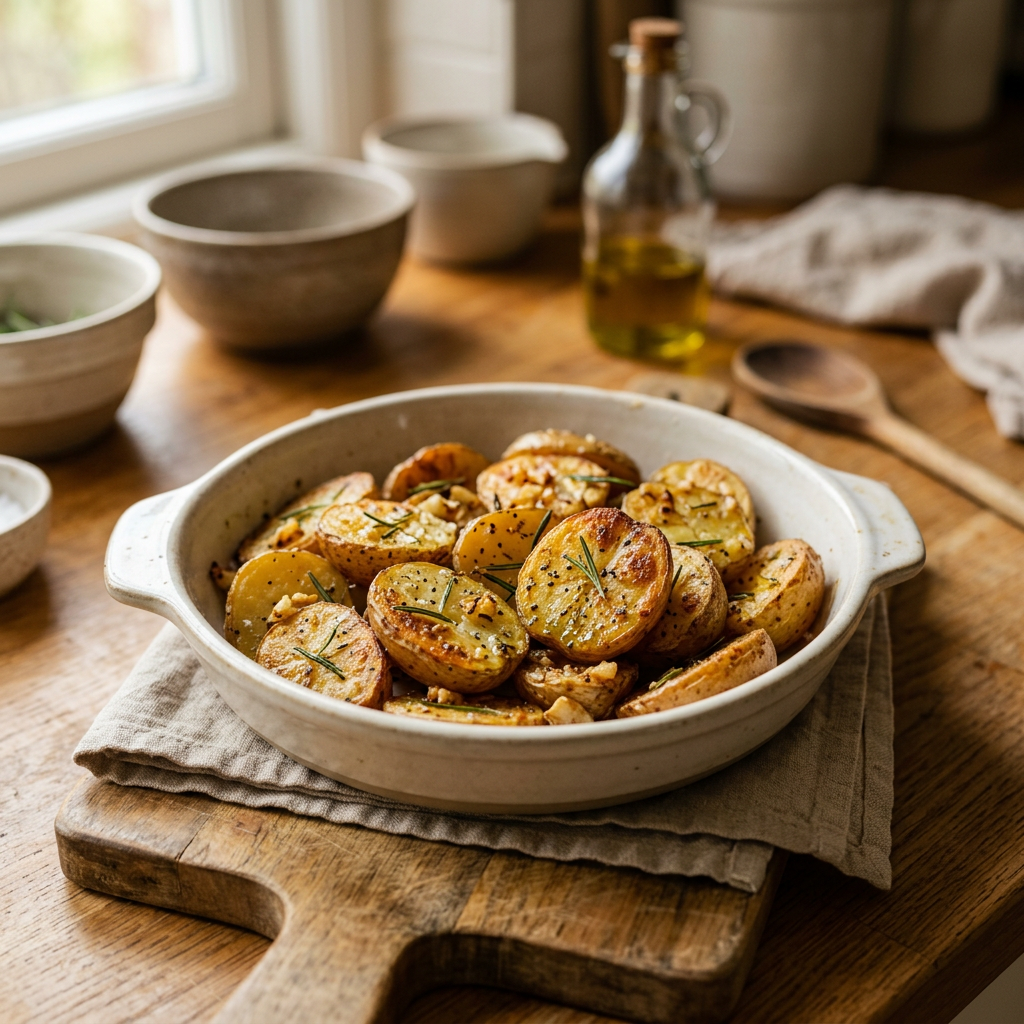 Garlic Roasted Potatoes