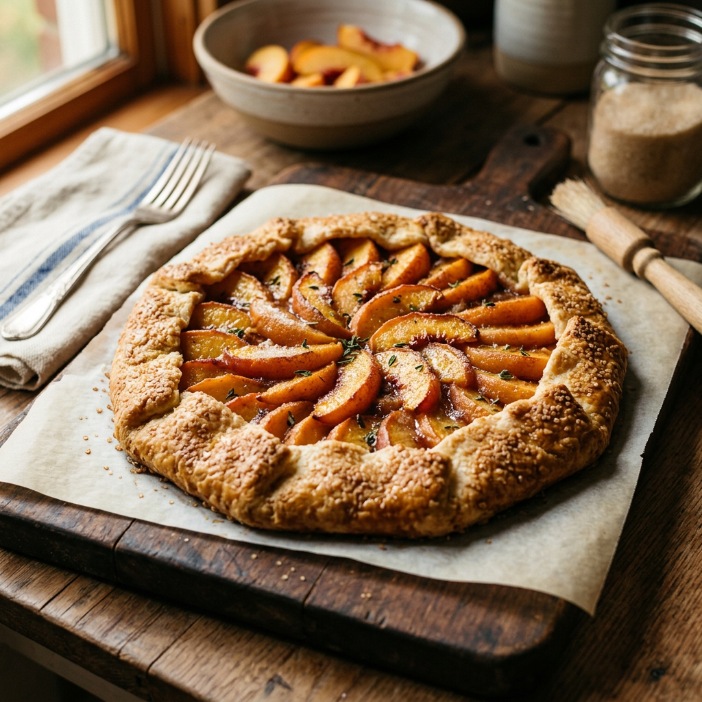 Peach Galette
