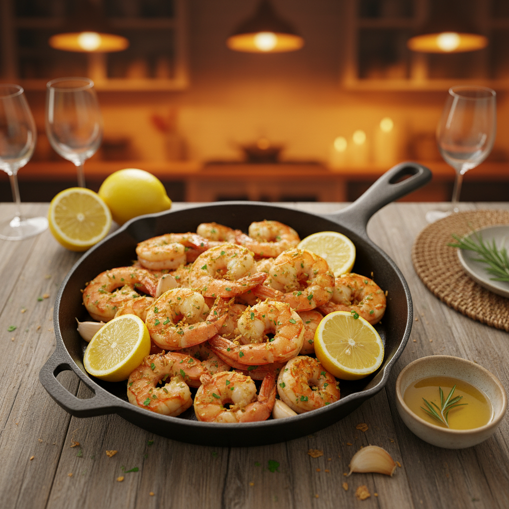 Lemon Garlic Shrimp