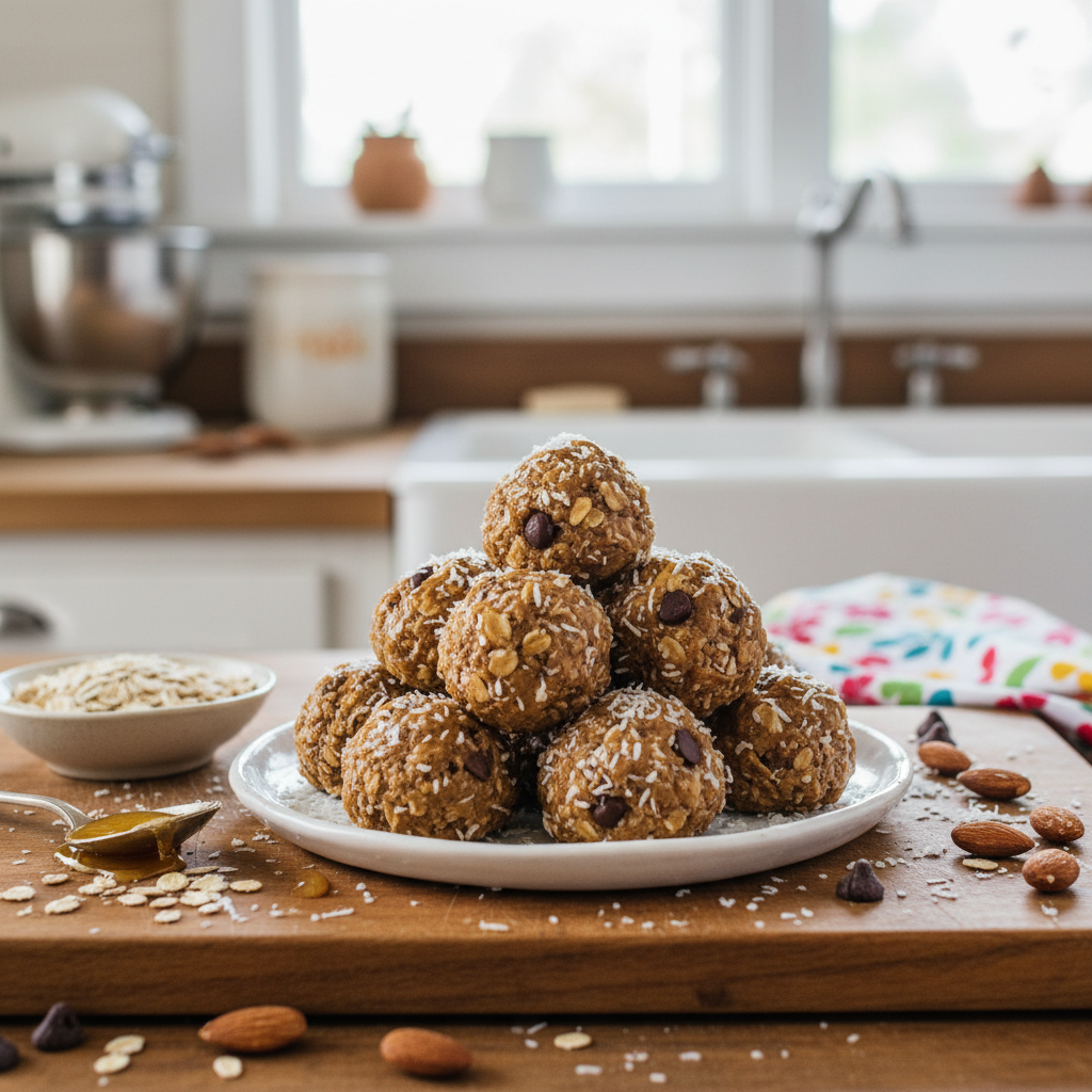 Almond Joy Energy Bites
