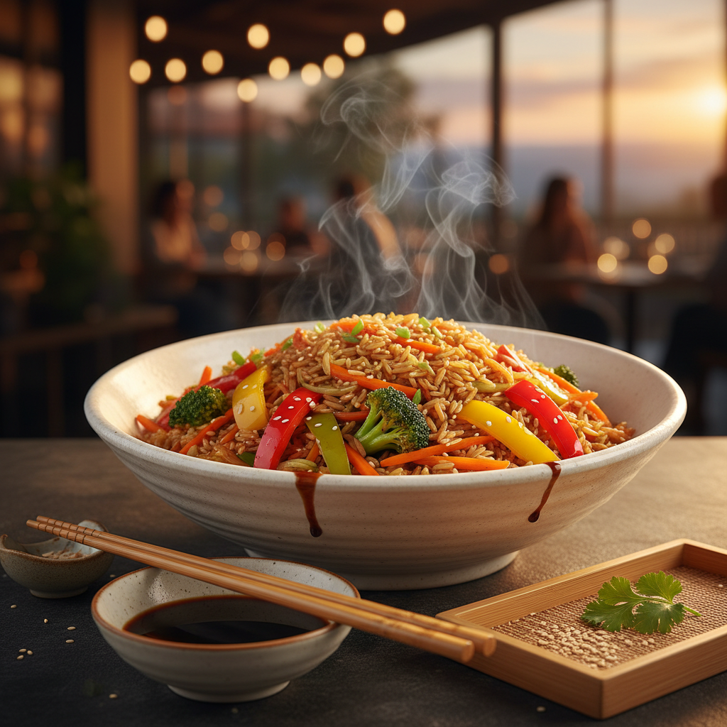 Vegetable Stir-Fry Rice