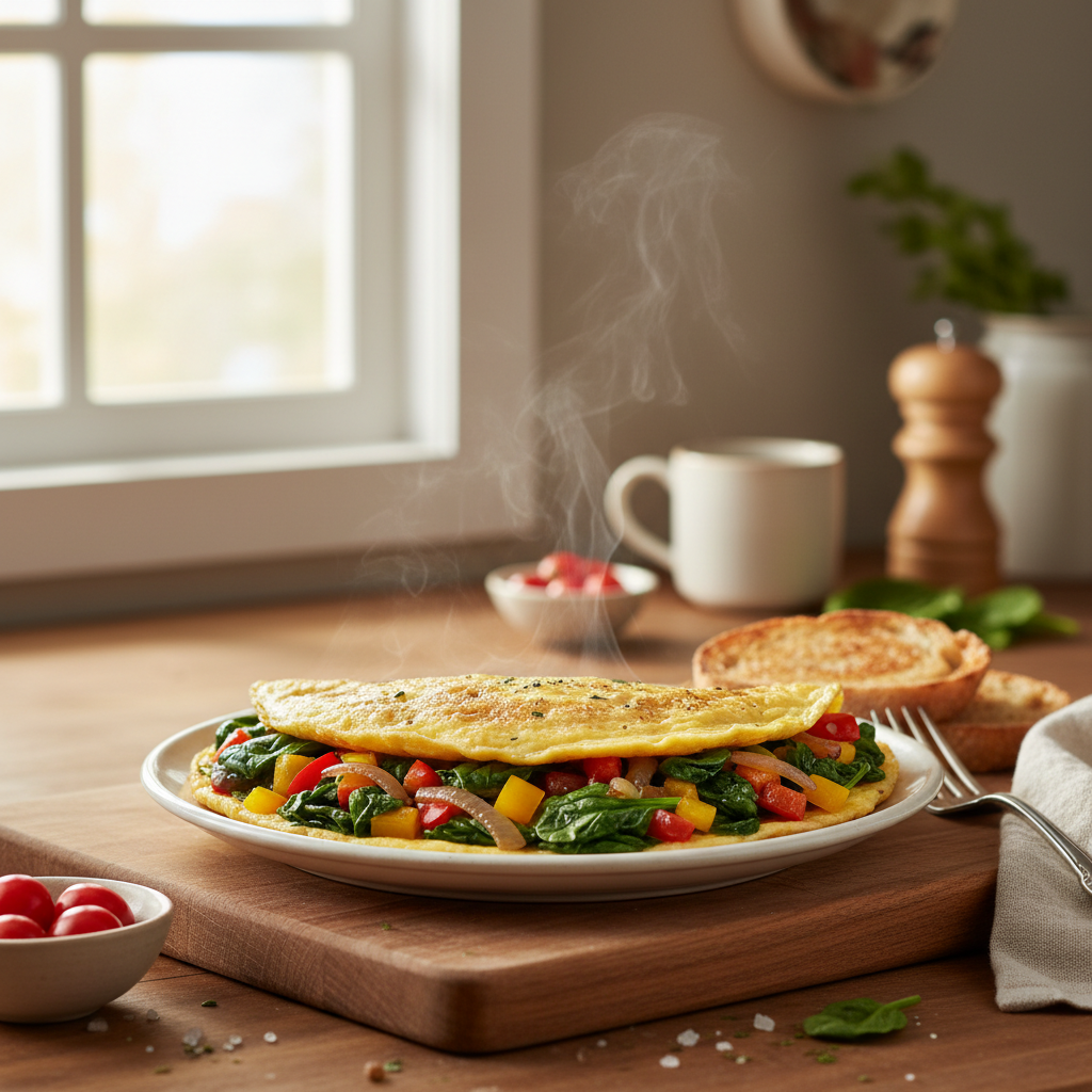 Veggie Loaded Omelette