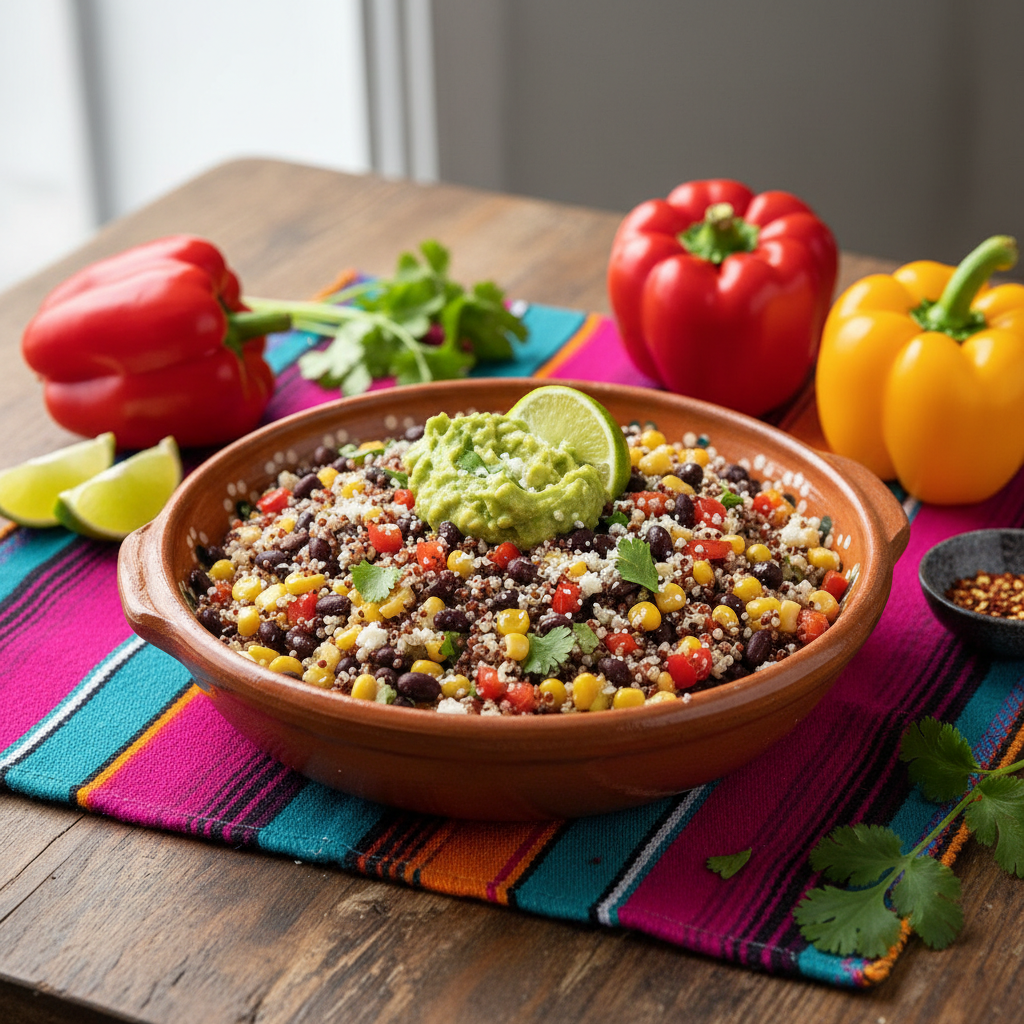 Quinoa and Black Bean Bowl
