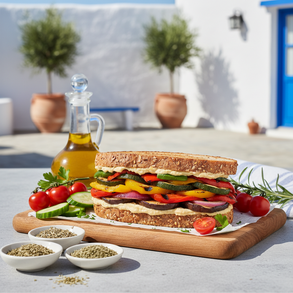 Grilled Vegetable Sandwich
