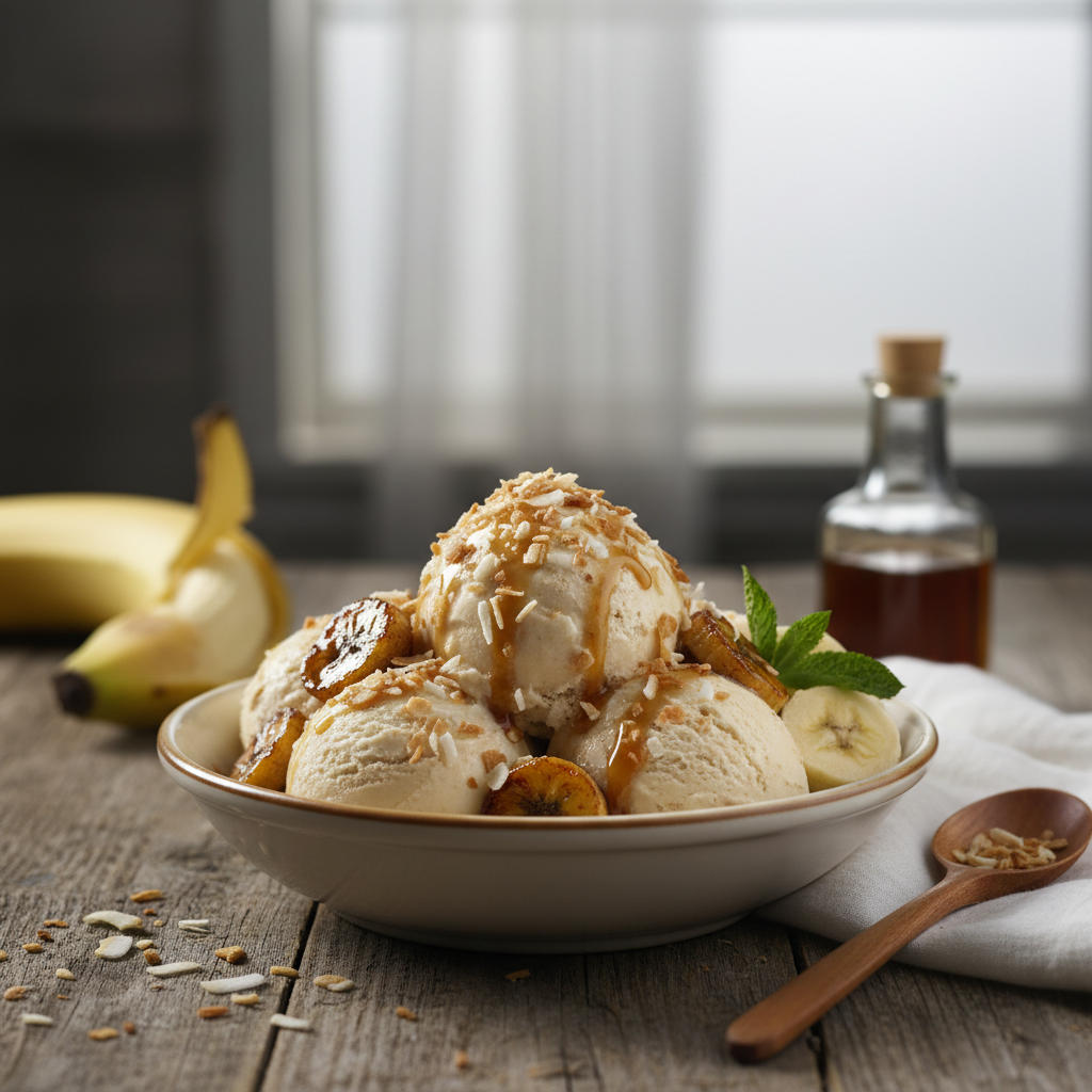 Caramelized Banana Ice Cream