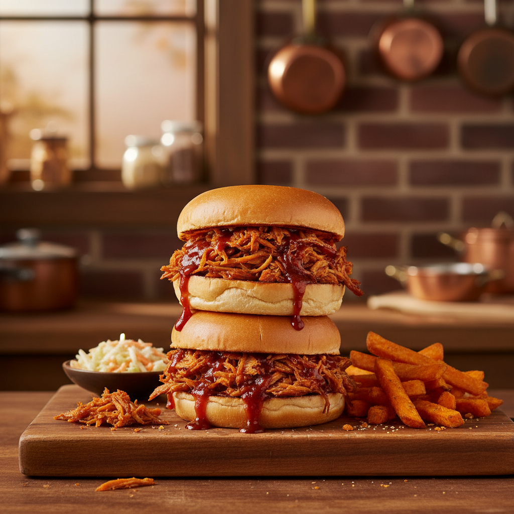 Barbecue Pulled Jackfruit Sandwiches