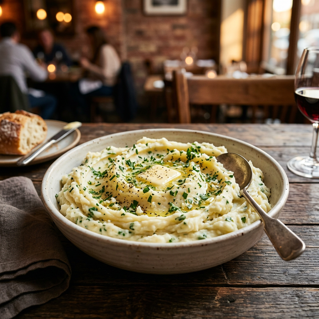 Herbed Garlic Mashed Potatoes