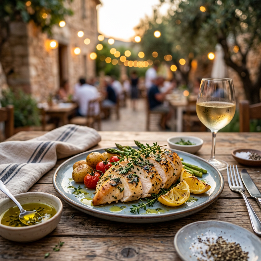Herbed Chicken with Lemon