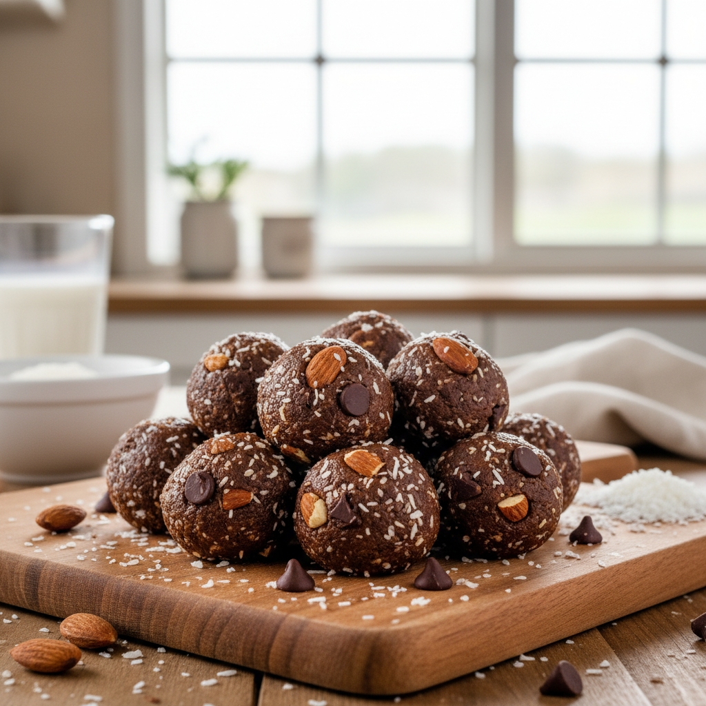 Almond Joy Energy Balls