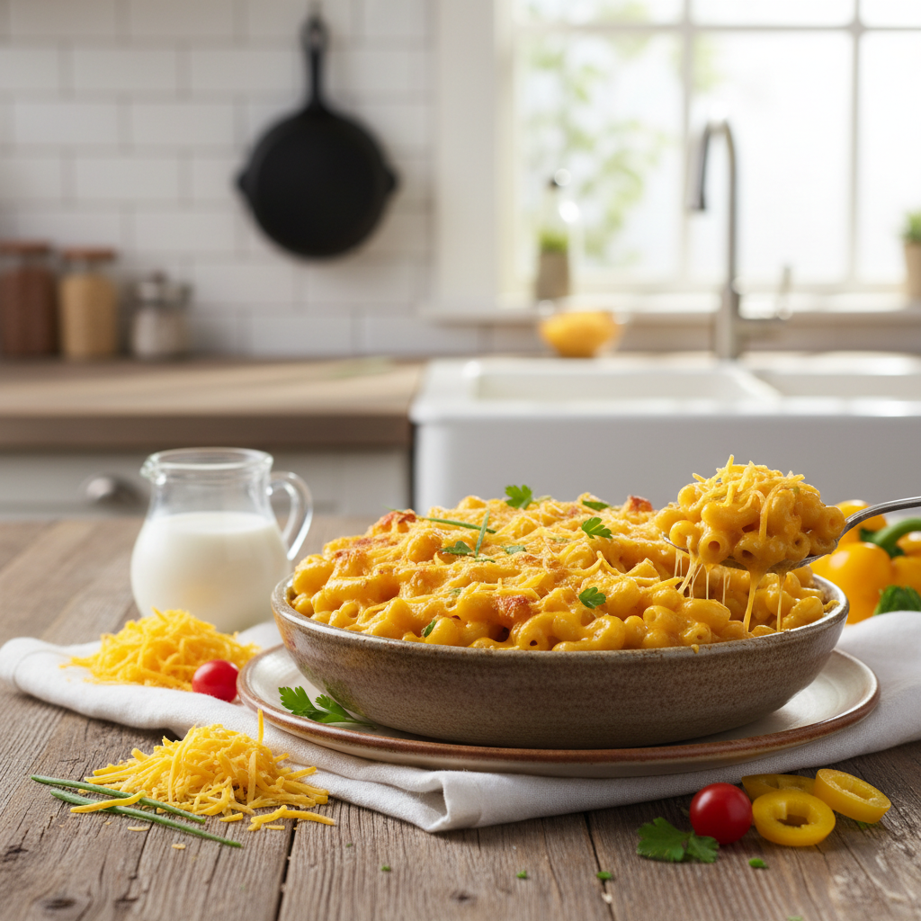 Cheesy Mac and Cheese
