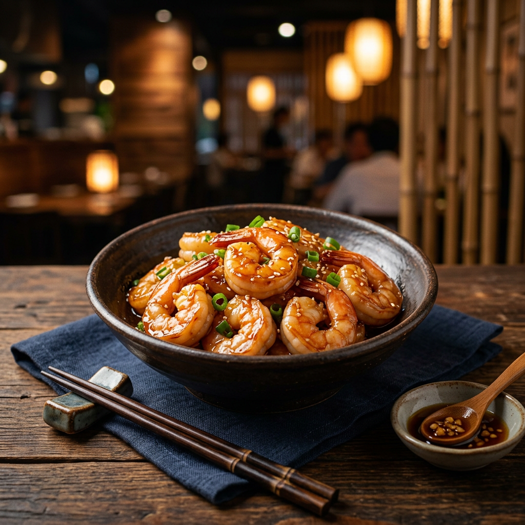 Honey Garlic Shrimp