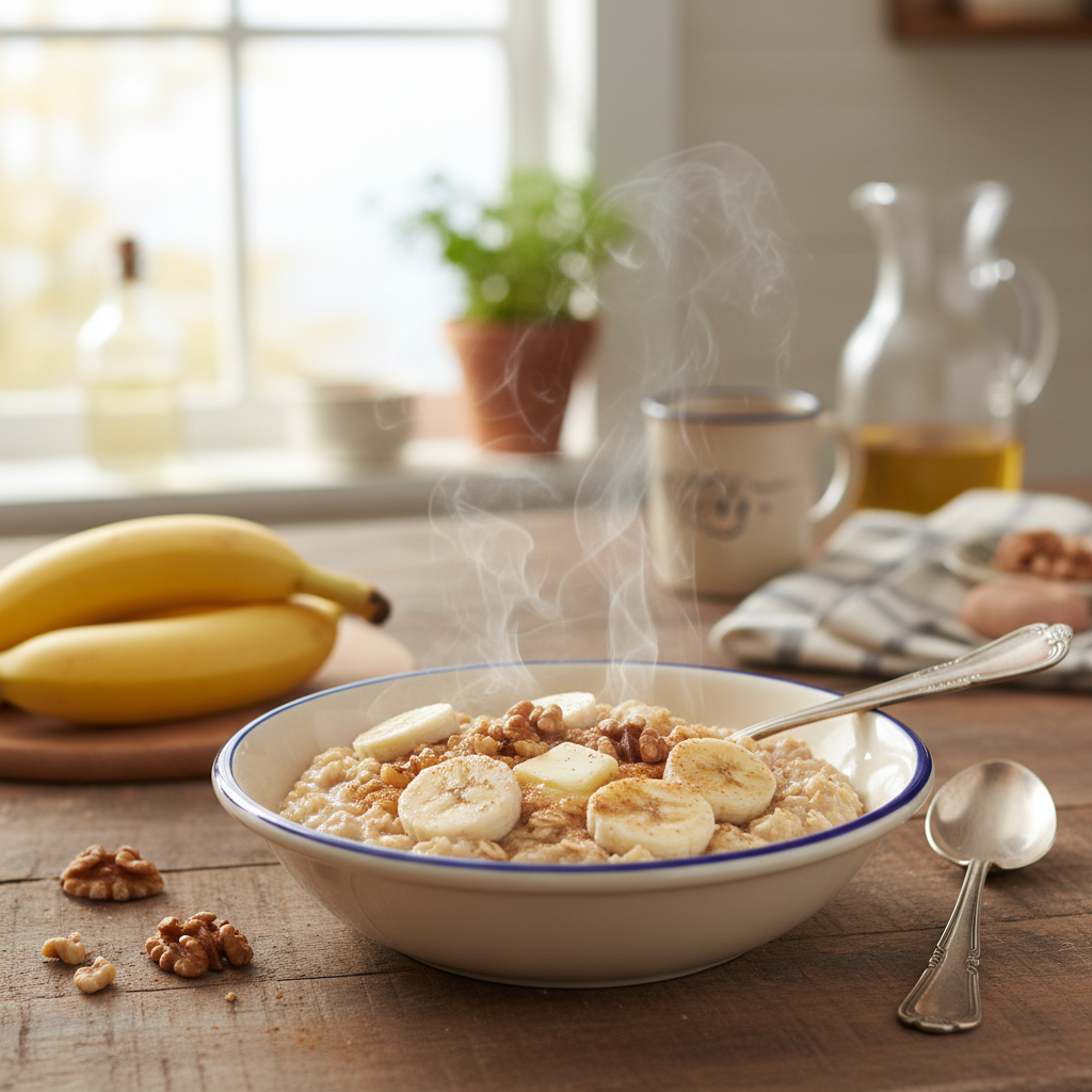 Banana Nut Oatmeal