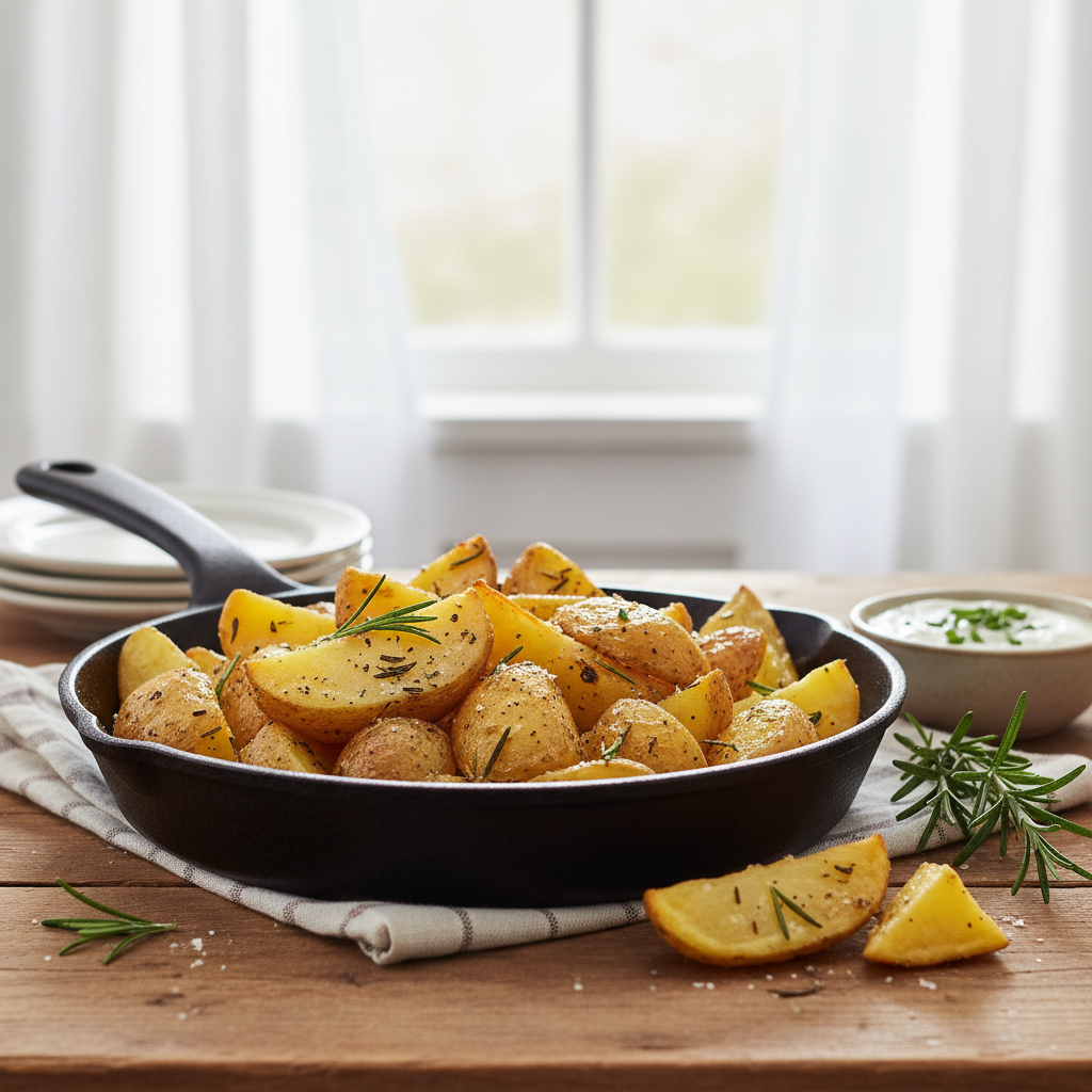 Herbed Potato Wedges
