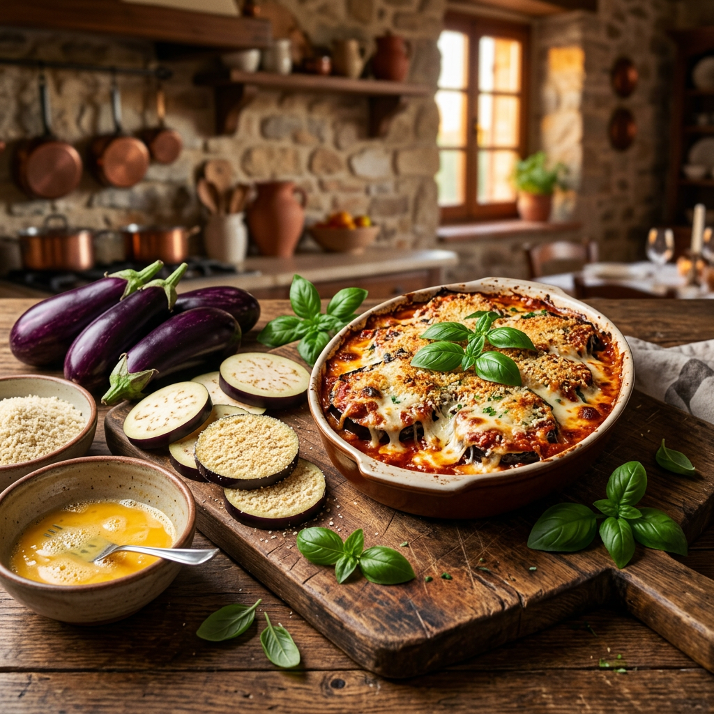 Classic Eggplant Parmesan