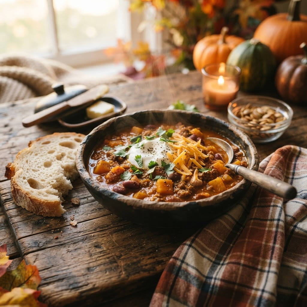 Spicy Pumpkin Chili
