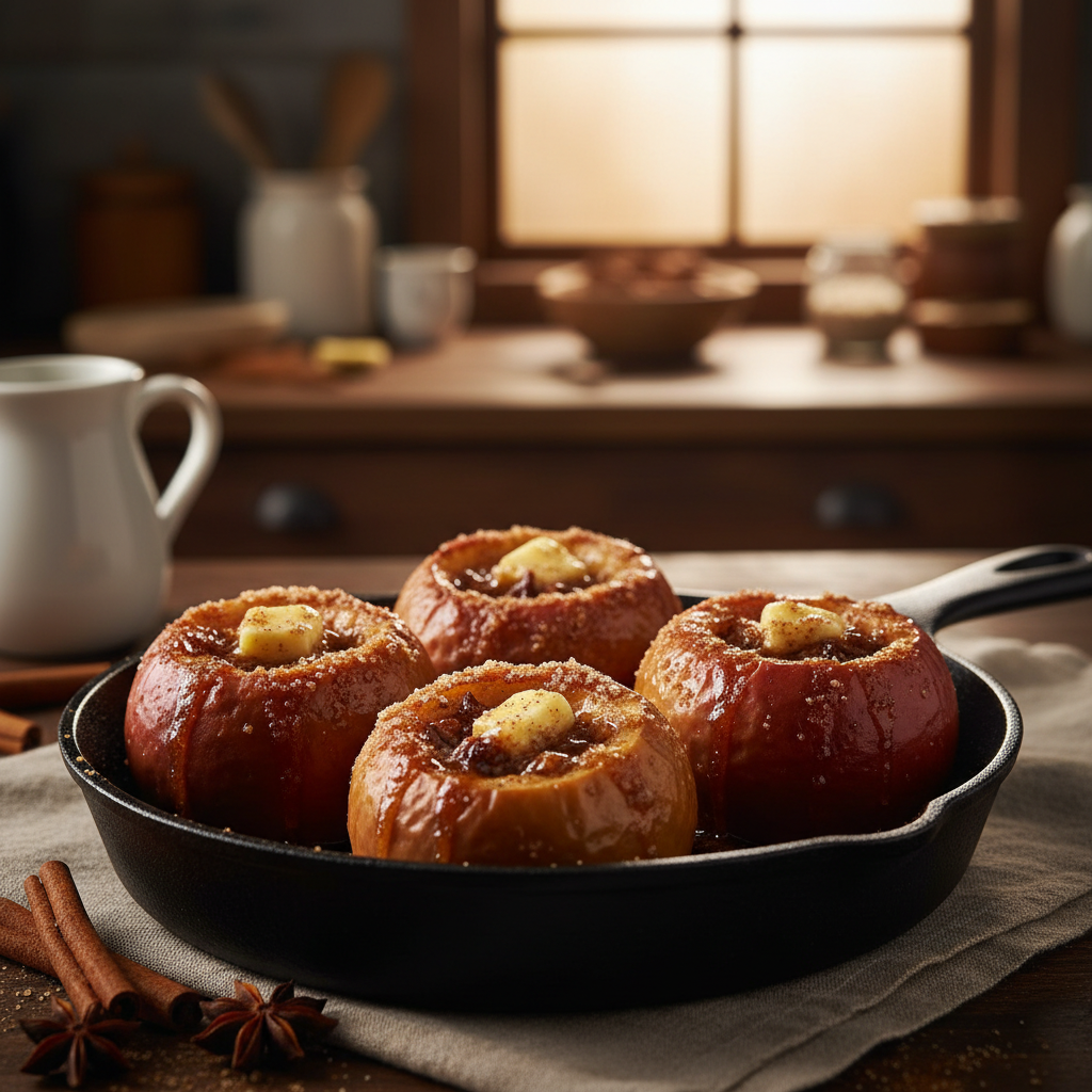 Baked Apples with Cinnamon