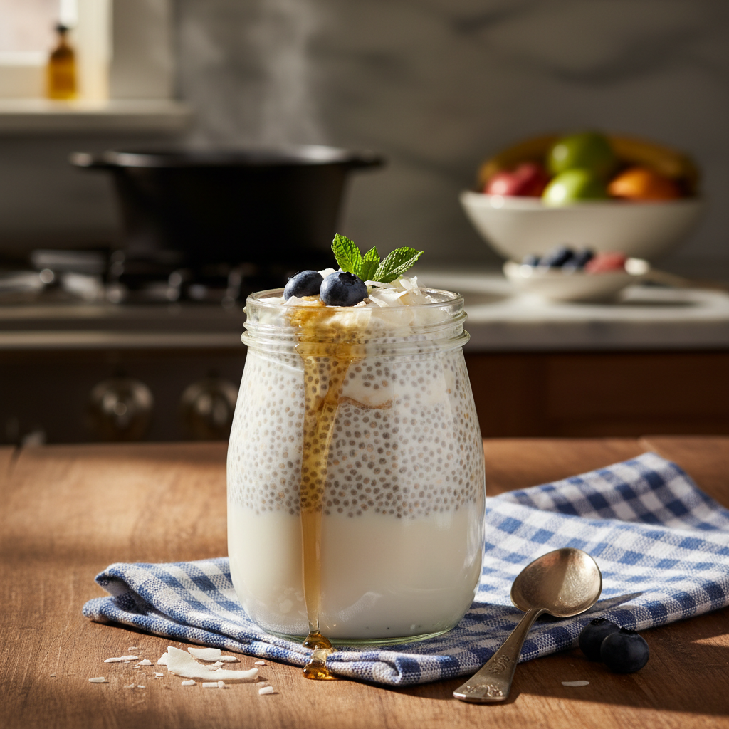 Coconut Chia Seed Pudding