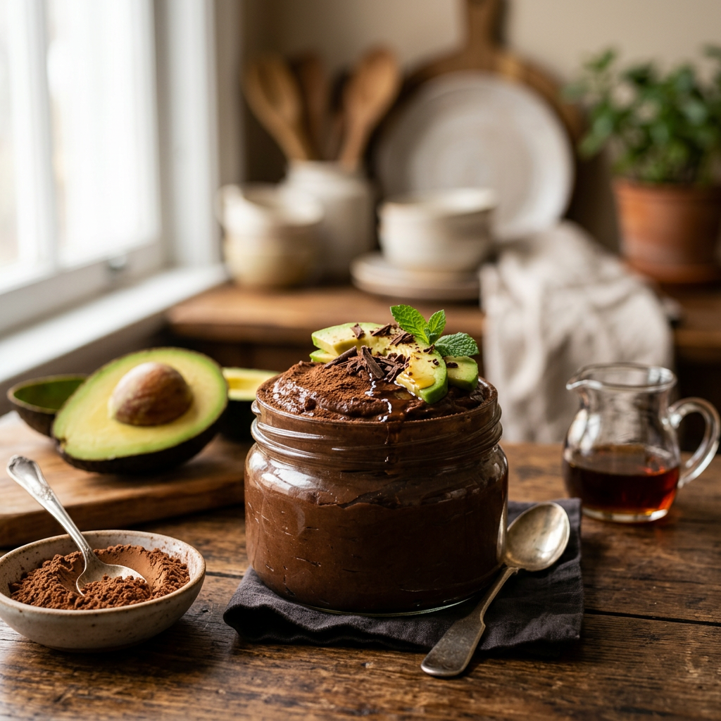 Dairy-Free Chocolate Avocado Mousse