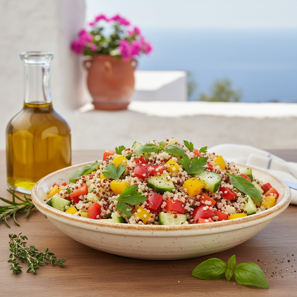 Quinoa Vegetable Salad