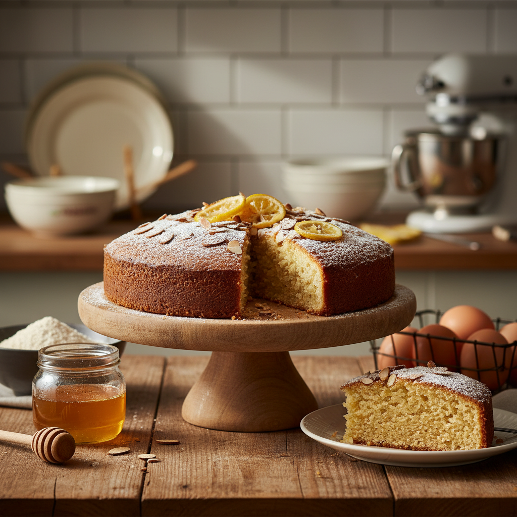 Gluten-Free Lemon Almond Cake