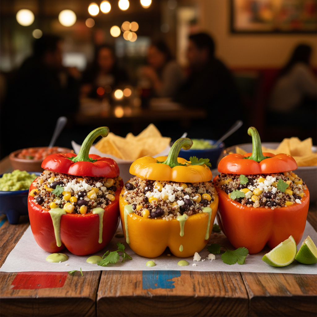 Quinoa Stuffed Bell Peppers