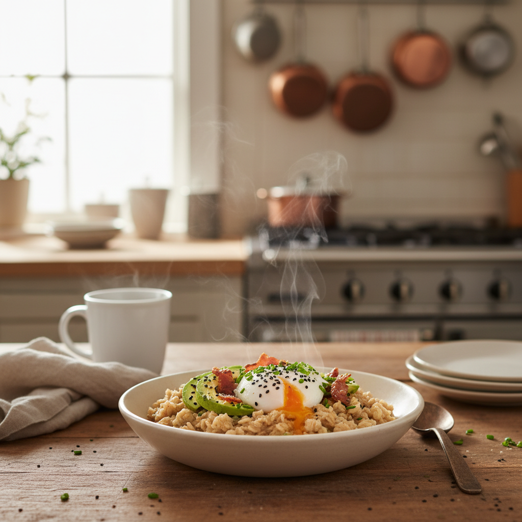 Savory Oatmeal Bowl