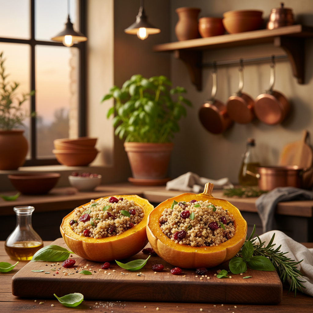 Italian Stuffed Acorn Squash