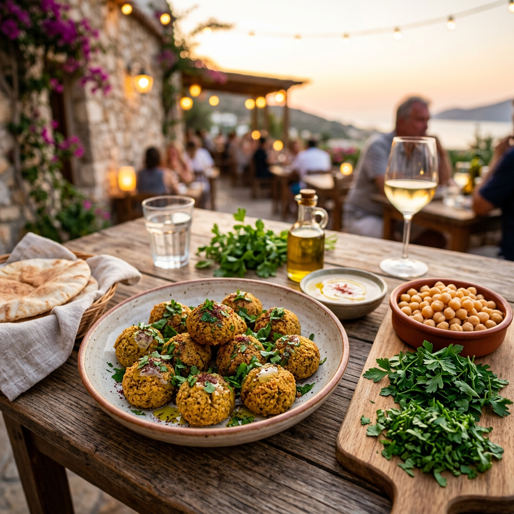 Oven-Baked Falafel