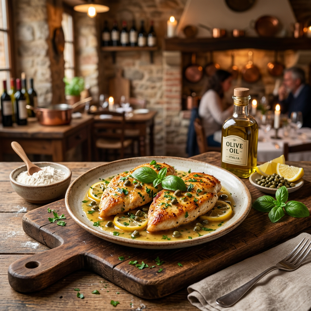Dairy-Free Chicken Piccata
