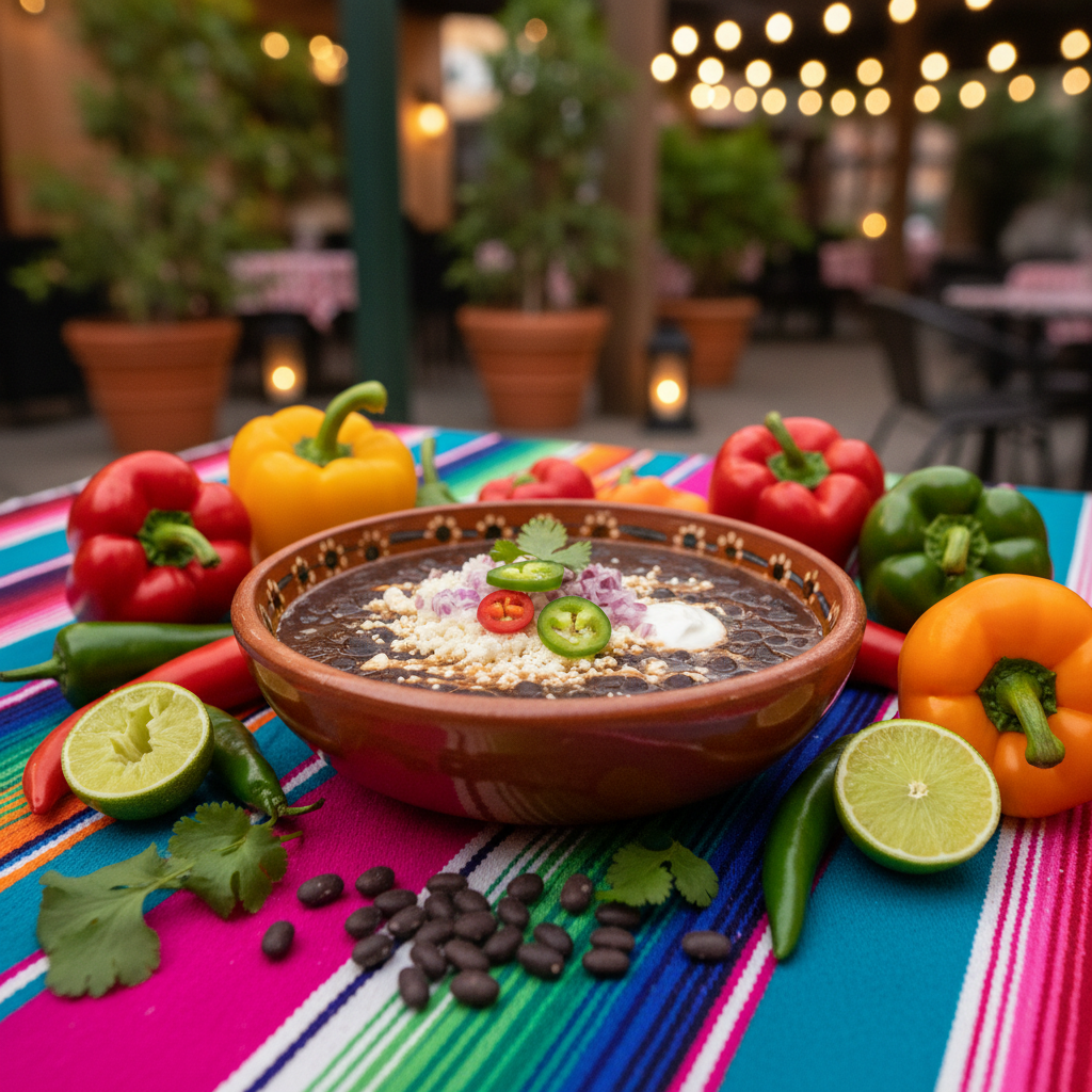 Spicy Black Bean Soup