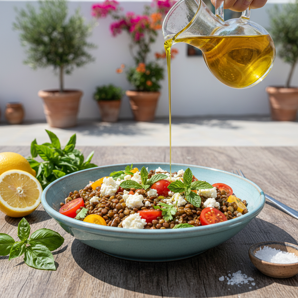 Lentil Salad with Feta