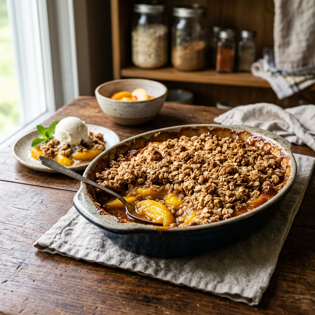 Peach Crisp