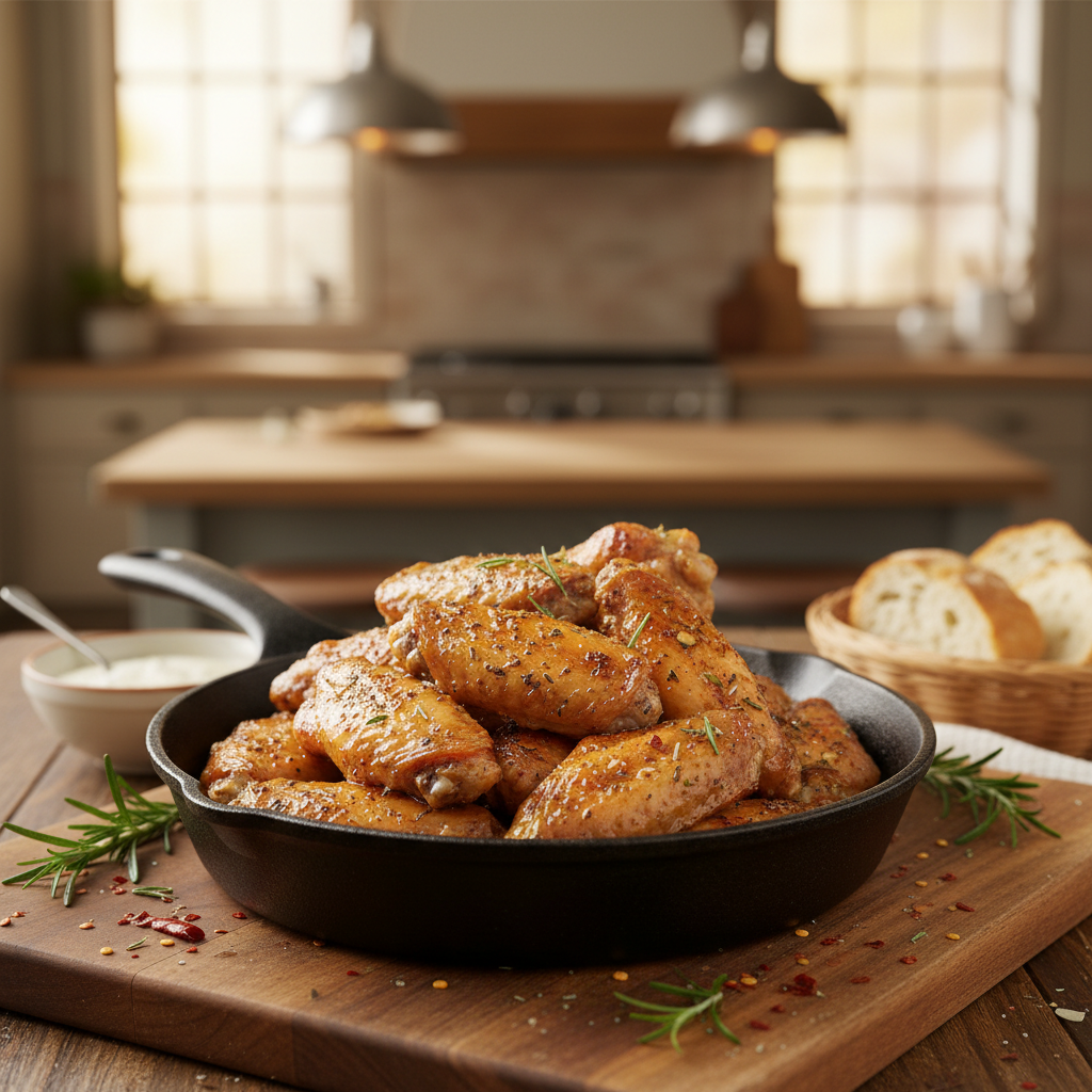 Crispy Baked Chicken Wings