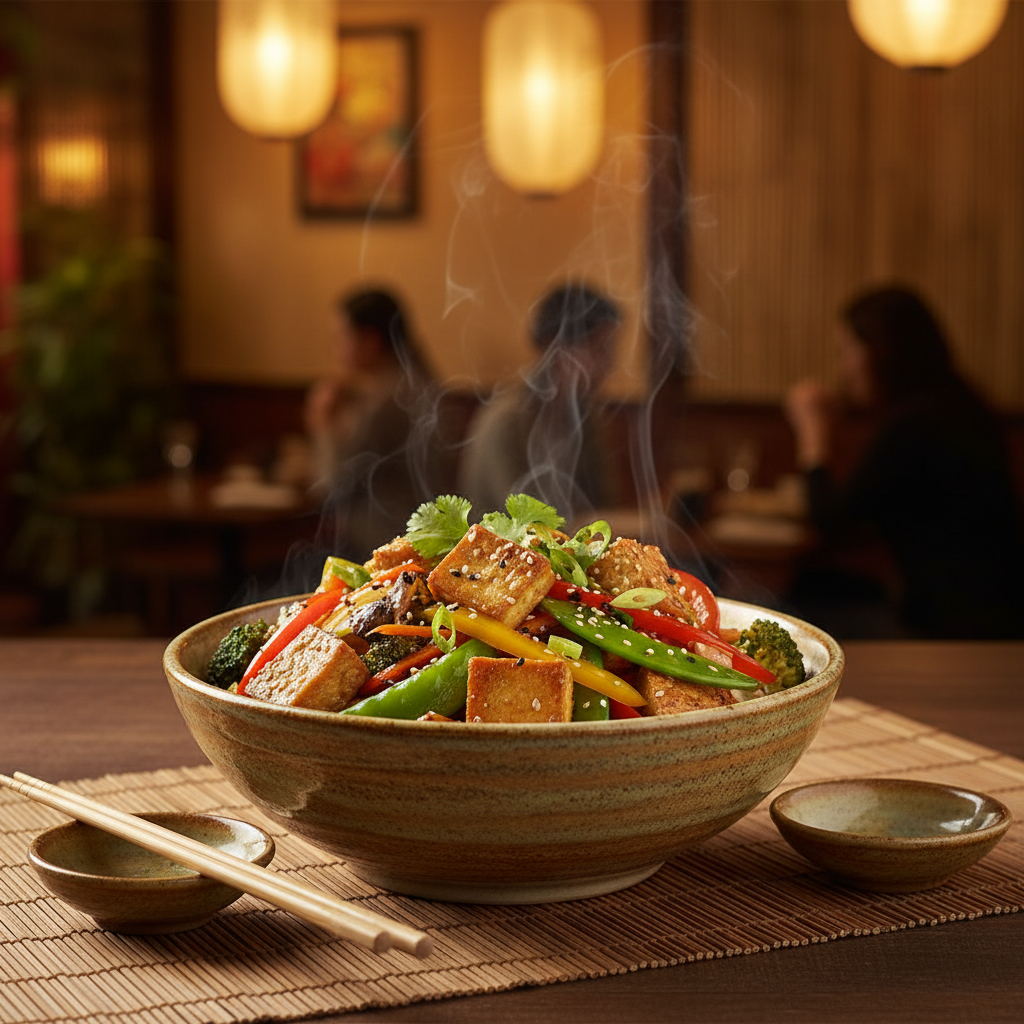 Vegetable Stir Fry with Tofu