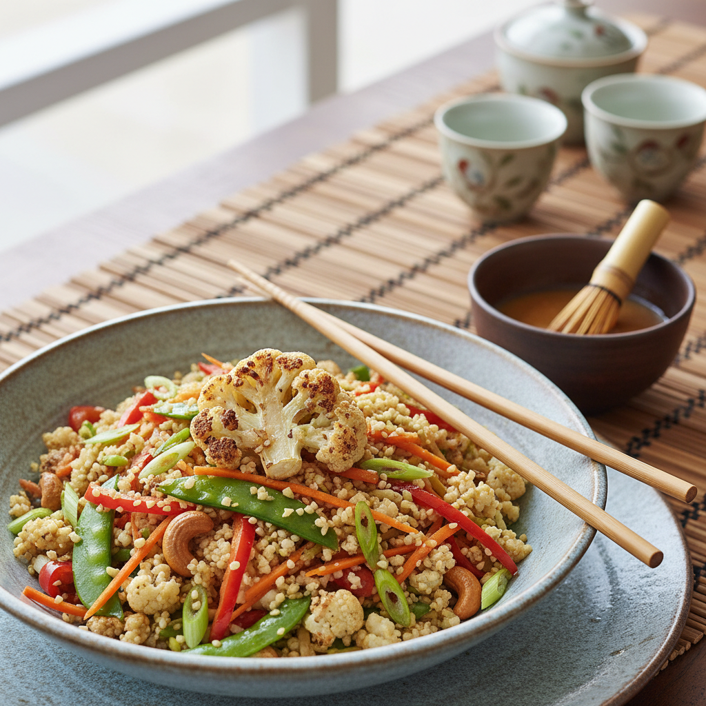 Cauliflower Rice Stir Fry