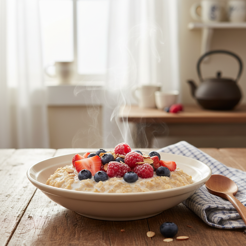 Summer Berry Oatmeal