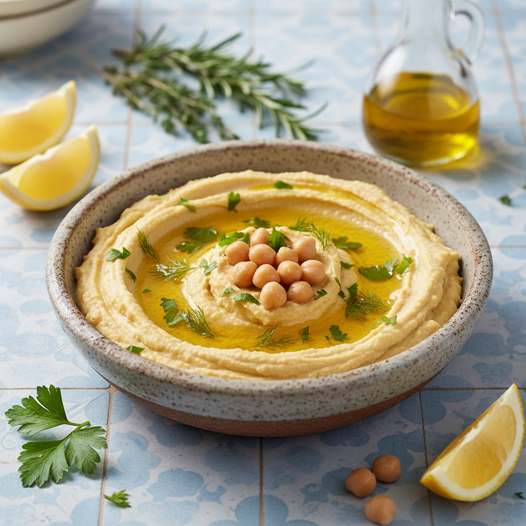 Zesty Lemon Hummus