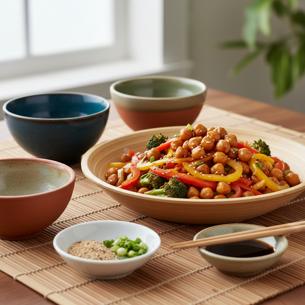 Chickpea Stir-Fry