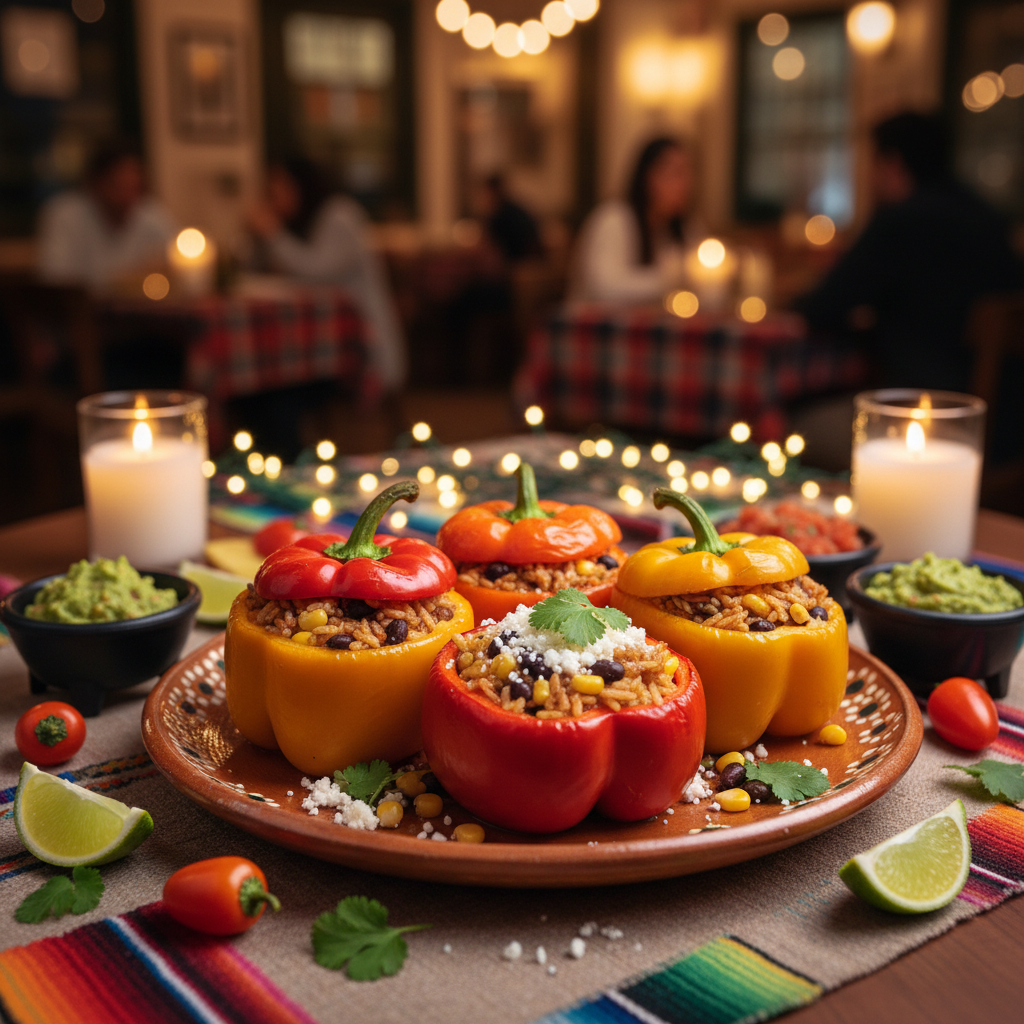 Veggie Stuffed Peppers