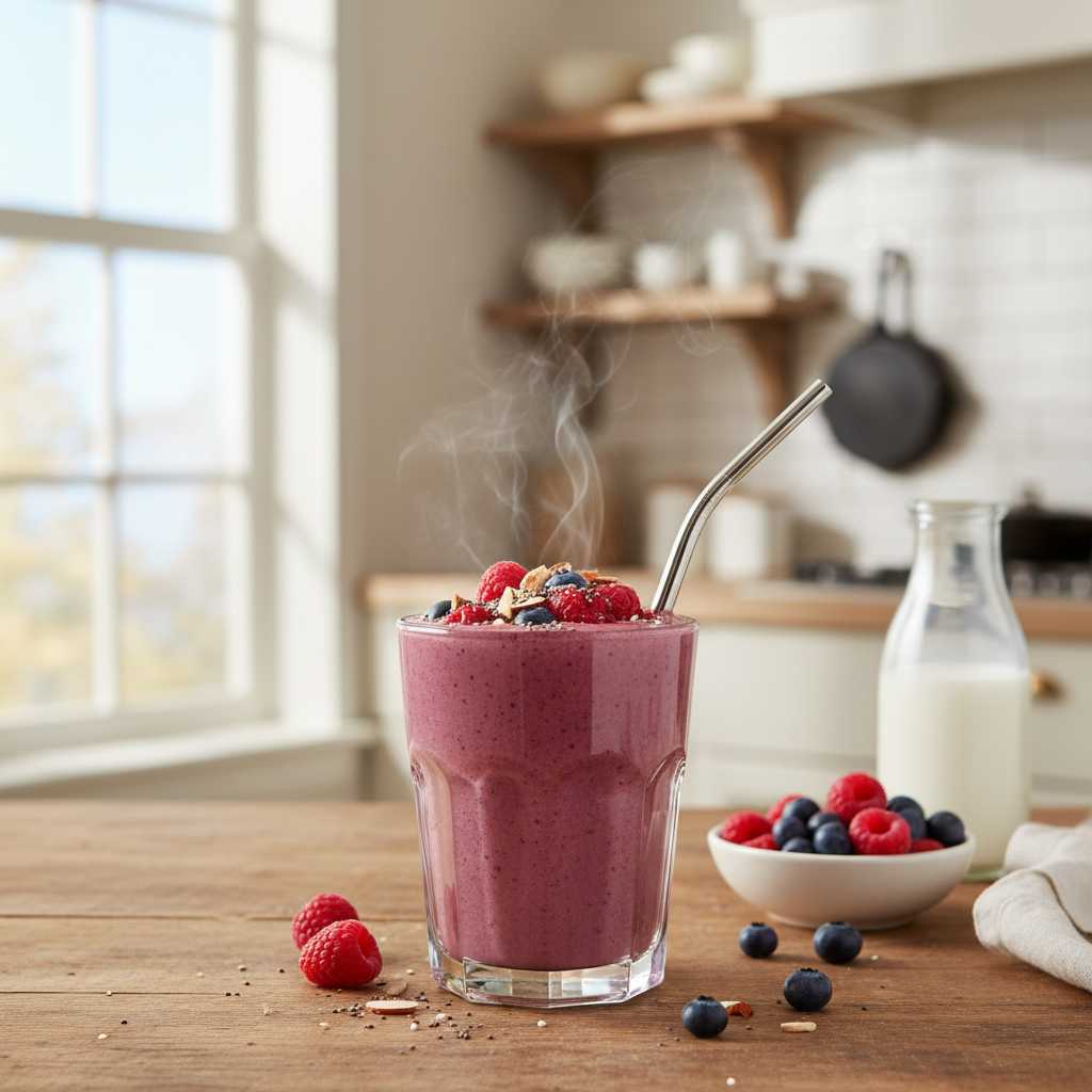 Berry Almond Smoothie