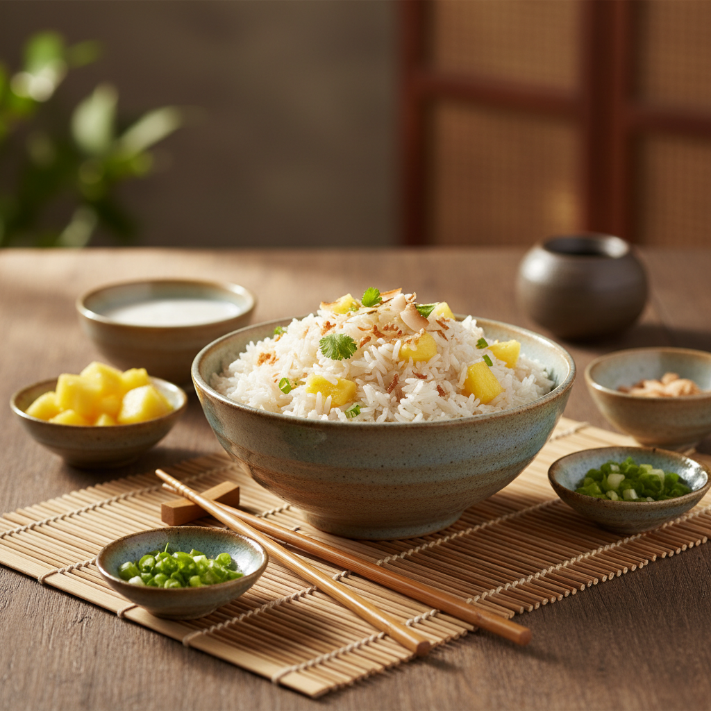 Pineapple Coconut Rice